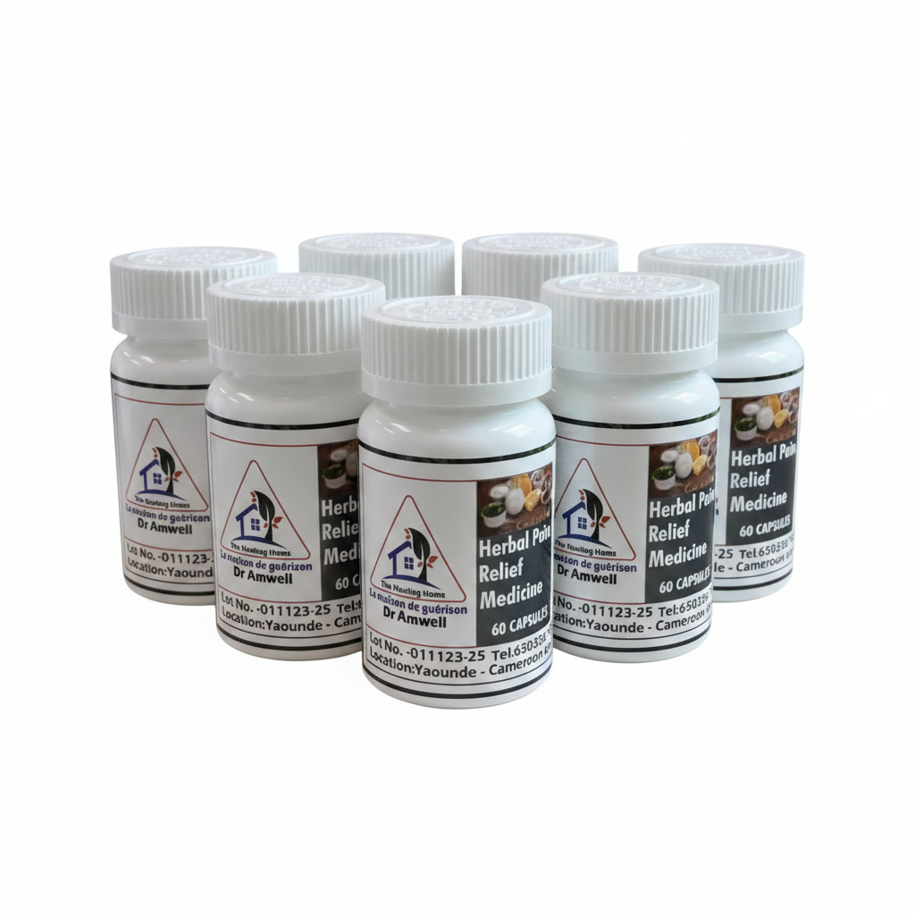 6 Bottles of Herbal Pain Relief Protocol A